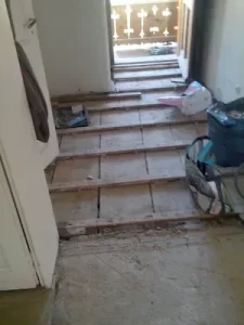 Rénovation de l'entrée